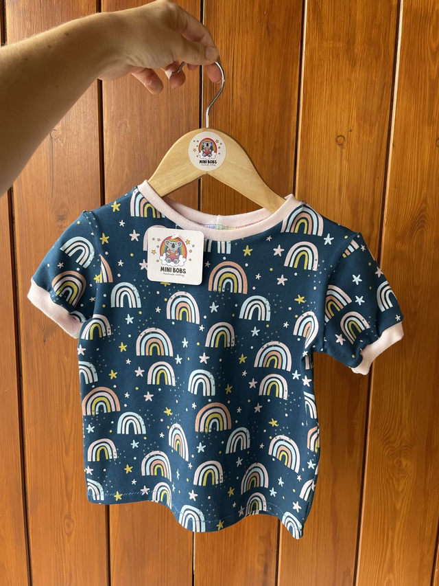 Blue Rainbow T-Shirt 2-3 Years