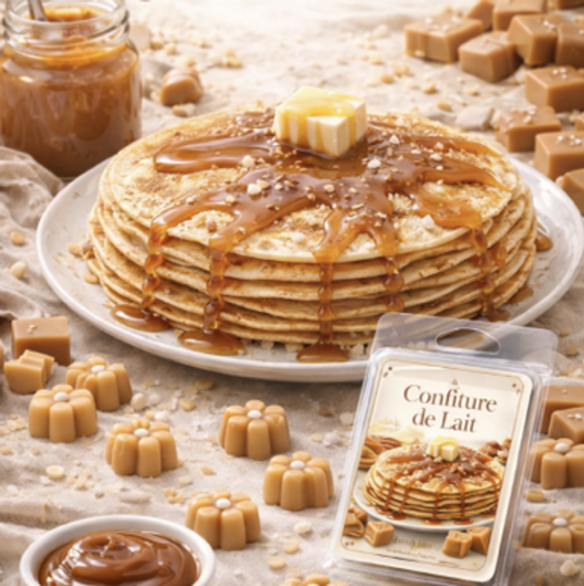 Nuage de confiture de lait 