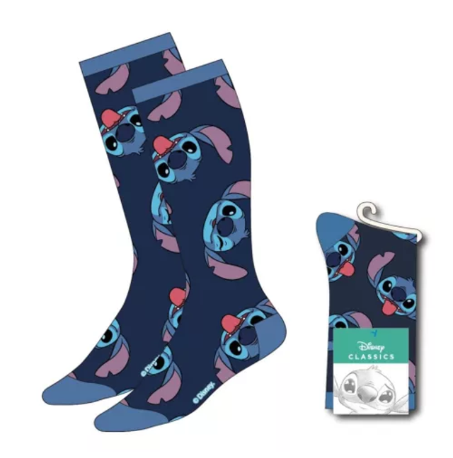 Chaussettes hautes pour femmes Disney Lilo et Stitch  36/43 taille unique