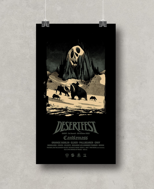 Silkscreen poster Gent 2022