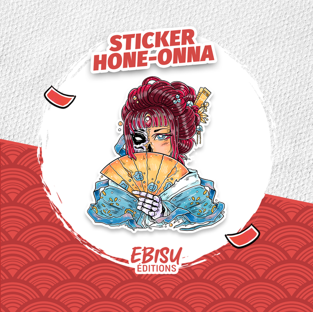 Sticker Hone-onna