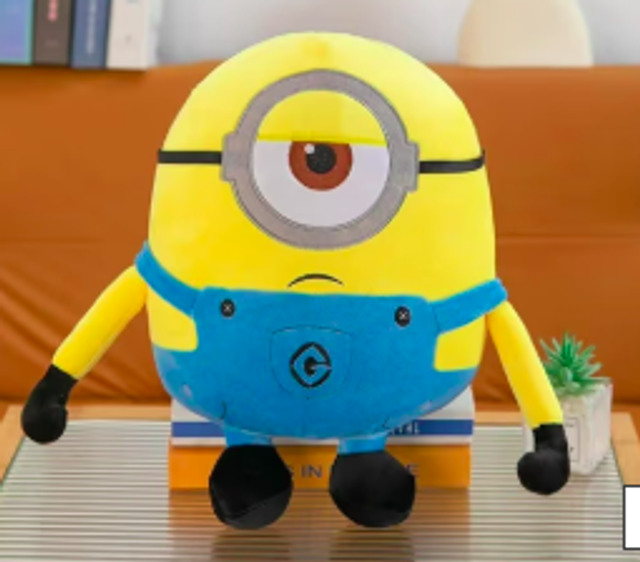 Minions grote knuffel Stuart (30cm)