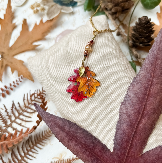 Collier Tendre Forêt - Gold Edition