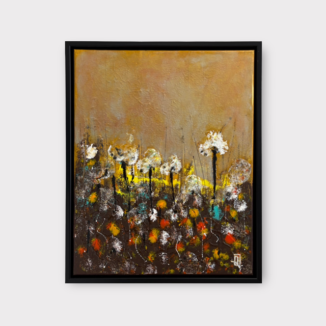 Golden Blossoms #1/3 50 x 40 af Ovidiu Talpos