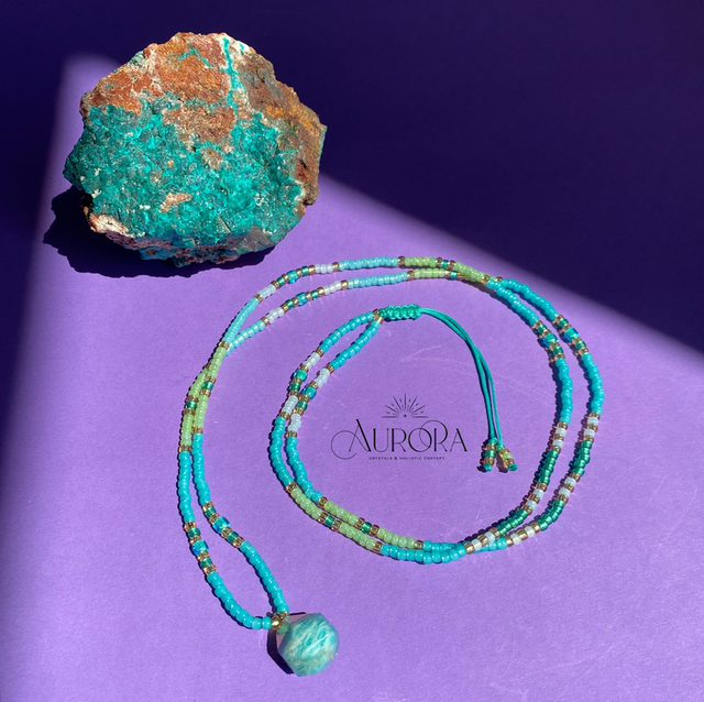 Happy Soul - Aventurin (Mala) Kette 