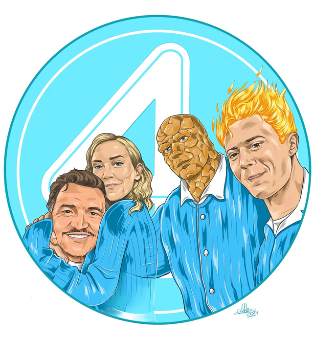 Les 4 fantastiques Magnet