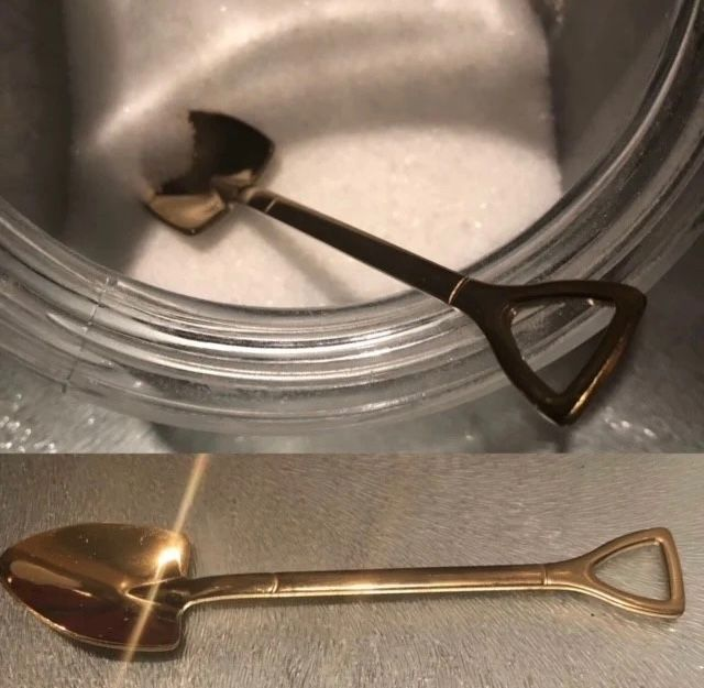 Golden Shovel Spoon