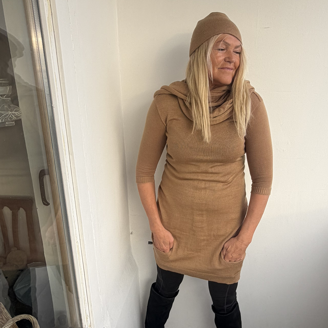 Dress, Scarf & Beanie