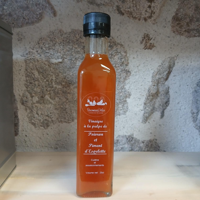 Vinaigre poivron piment 25 cl Haute Loire 
