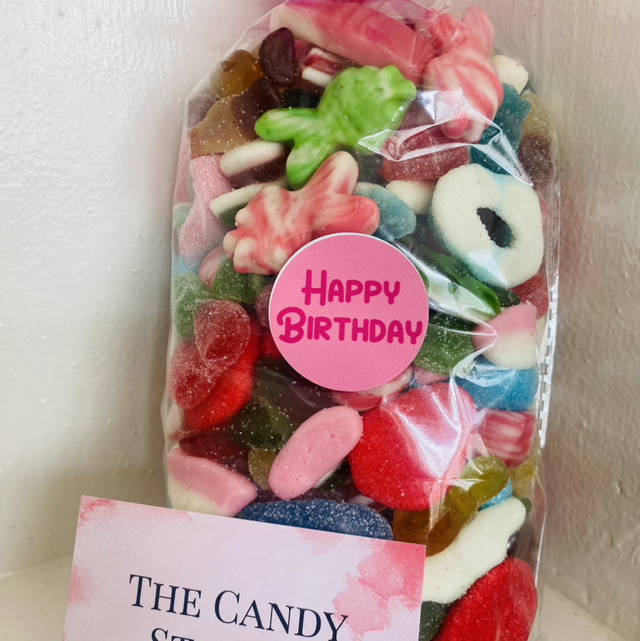 Happy birthday sweet bag 
