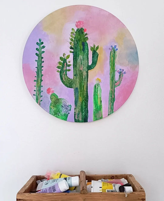 Cactus I - Original painting