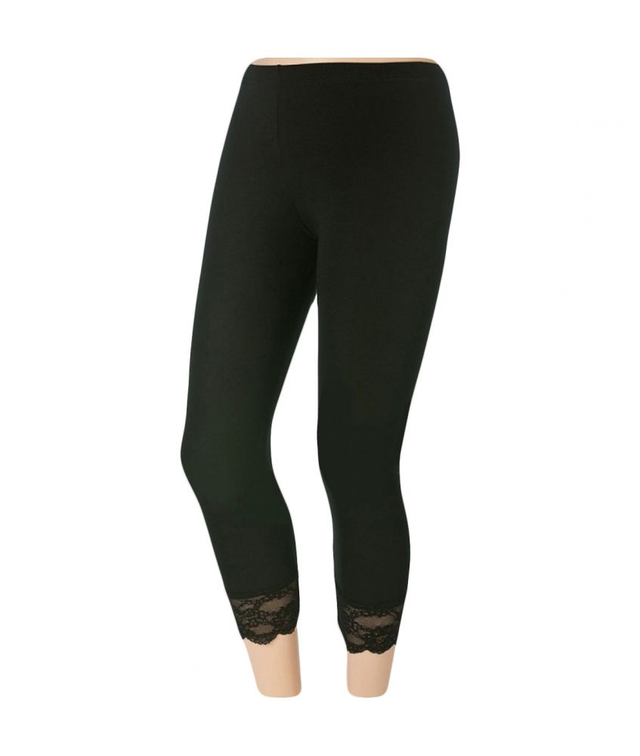 LEGGINGS 4319 CAPRI CON PIZZO JADEA