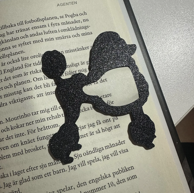 Poodle Bookmark