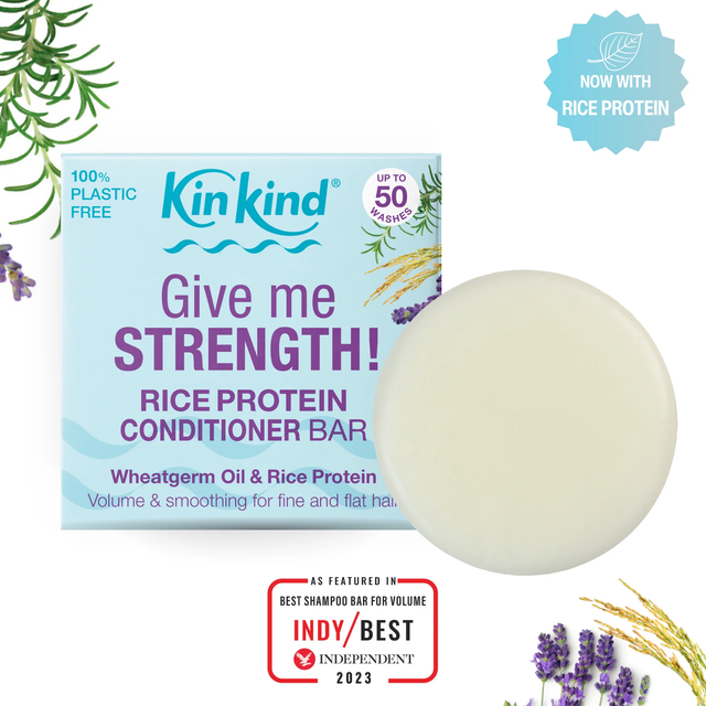 Give me STRENGTH! Conditioner Bar. Volume & Strength for fine, flat and thin hair