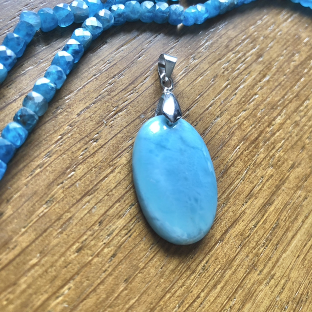 Pendentif Larimar AA