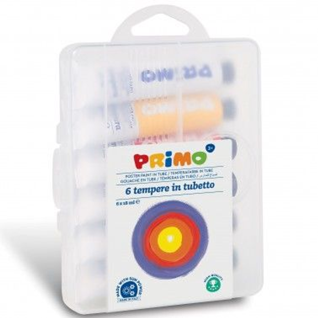 Tempere 6 colori 18 ML. PRIMO 