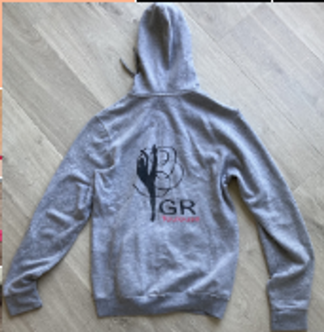 Veste Grise à ZIP Adulte