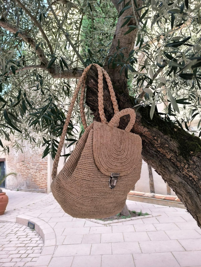 Sac à dos Raphia