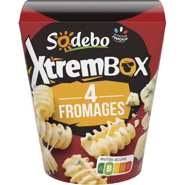 Box Radiatori 4 fromages SODEBO 400g
