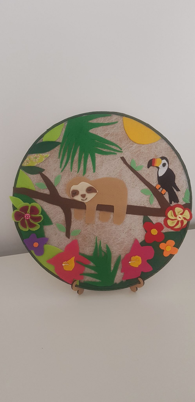 Décoration murale "Le Paresseux"