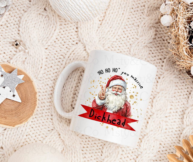 Sweary Santa Mug
