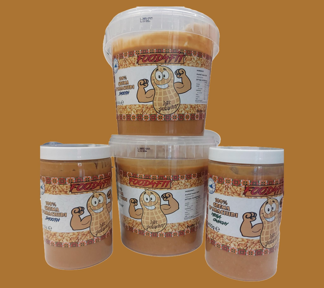 Burro D'arachidi 100% - 1KG o 400GR - Produzione Artigianale