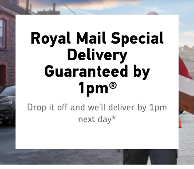 Special delivery for tomorrow 