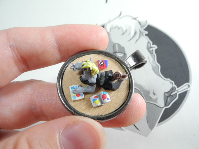 Sherry – collaborative Miniature Sculpture with Arthorse collective – Comic Art