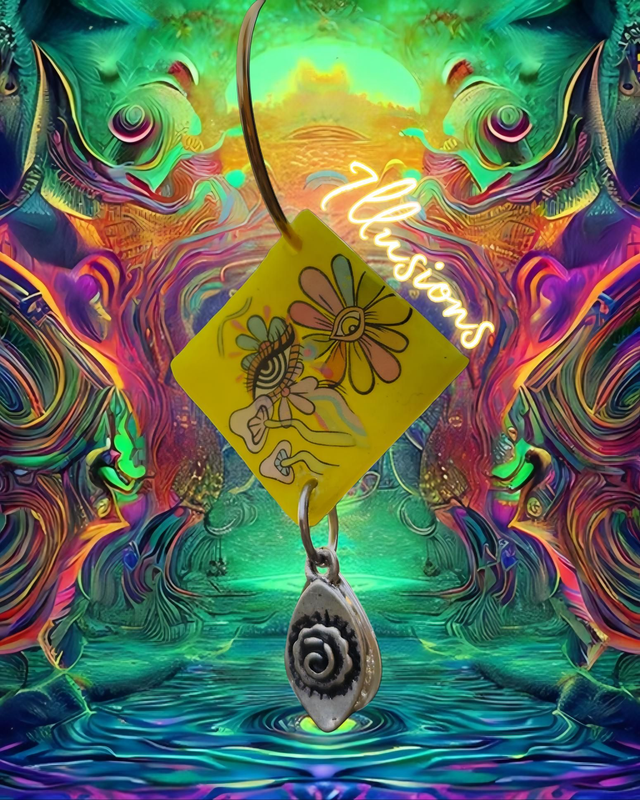 Boucles d&#039;oreilles &#039;Illusions&#039;