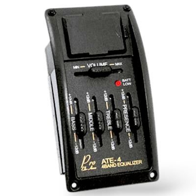 PRE AMPLIFICADOR 4 BANDAS P/ VIOLÃO ARTEC
