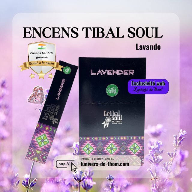 Encens Tribal Soul Lavande