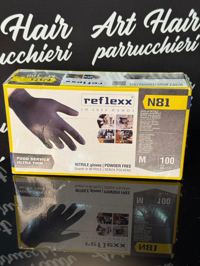 Guanti nitrile misura m