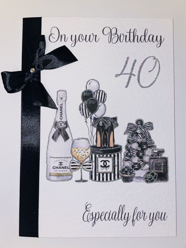 A5 Glitter Greetings Card