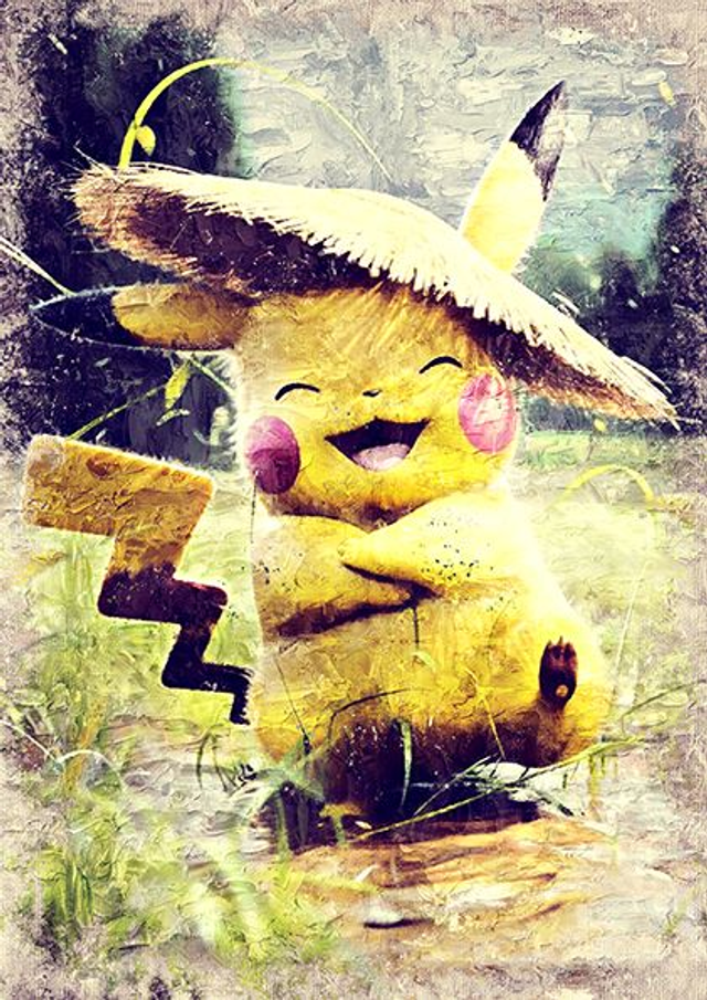 Pikachu oil edition