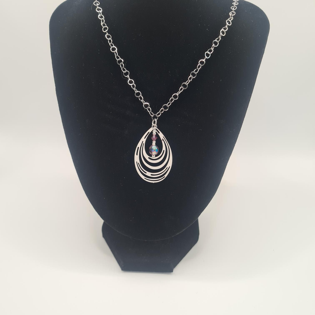 Liya argenté (Collier)