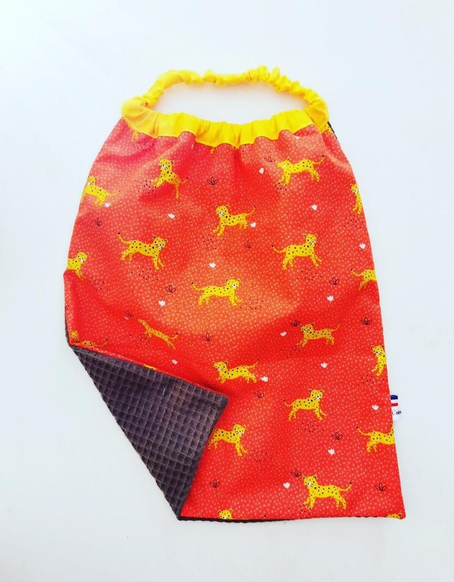Bavoir serviette guépard