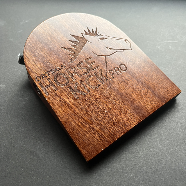 Ortega Horse Kick Pro ... Digital Percussion Stomp Box for SOLO musicians &amp; Street performers ... with 5 Samples (Tambourine, Kick Drum, ...)