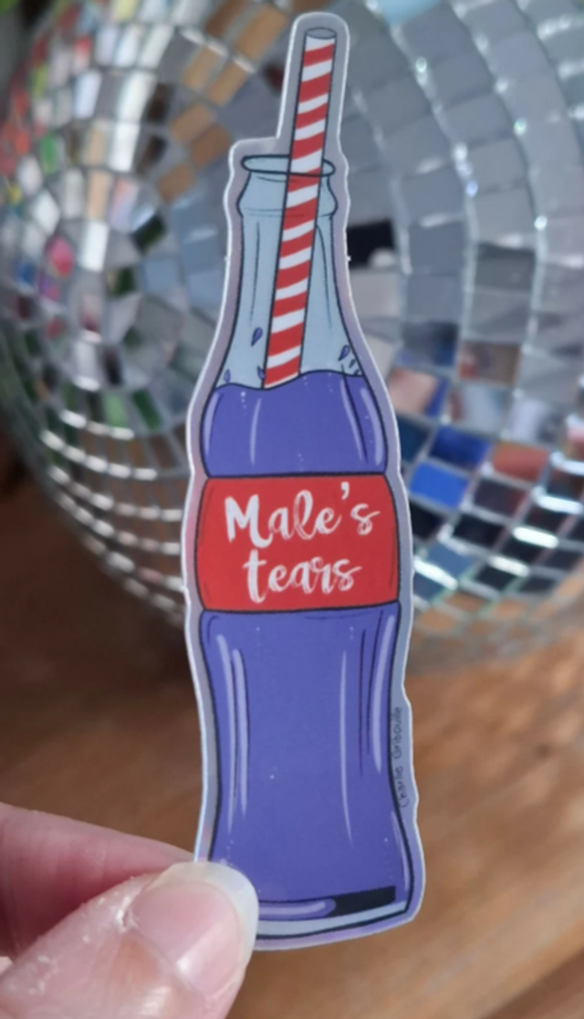 Sticker Male's tears