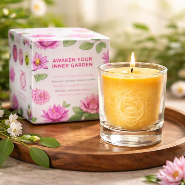 "Swadhishtana" - Bougie votive chakra sacré 