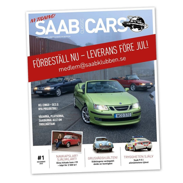 NIEUW! Saab Classic Cars #1 (2025)
