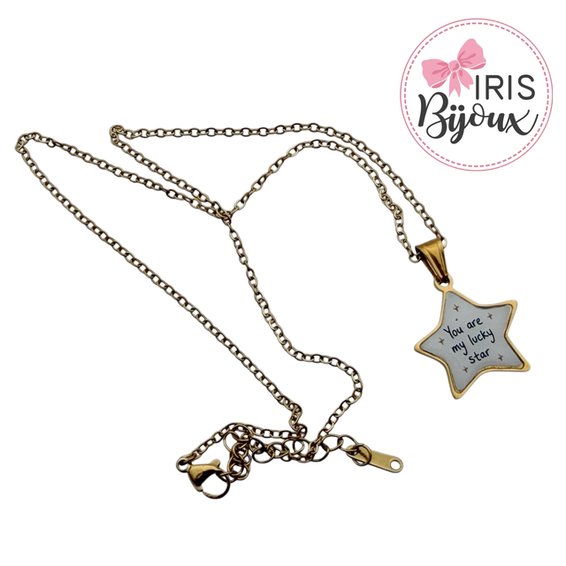 Collana girocollo you are my lucky star 