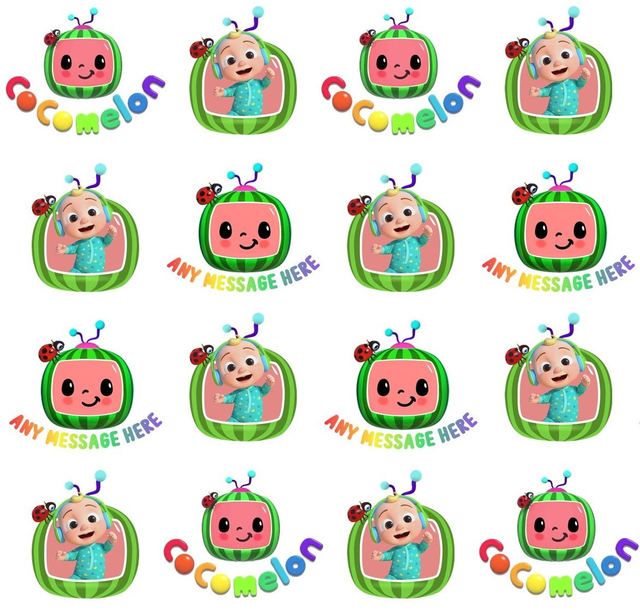 Cocomelon Personalised Gift Wrap Wrapping Paper