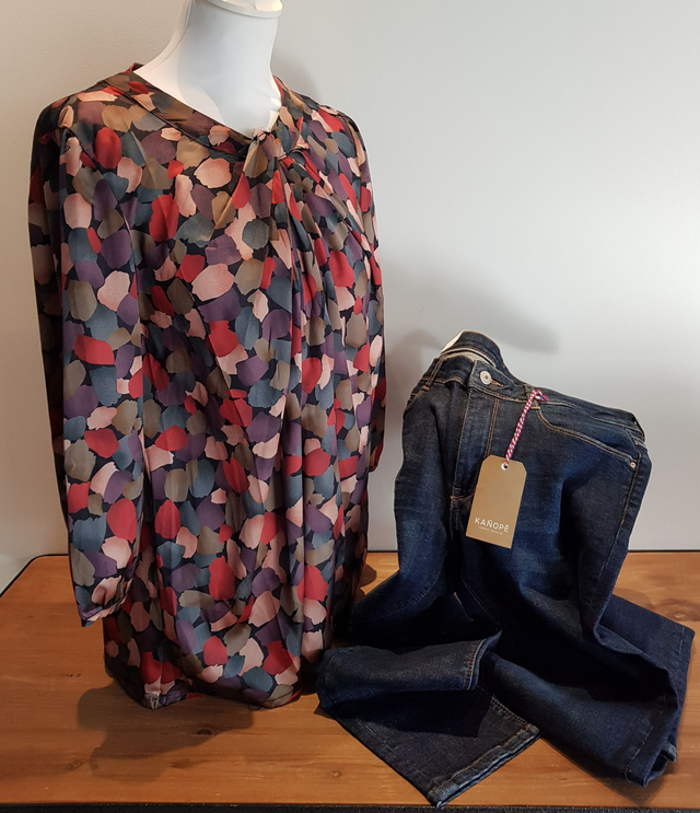 Blouse Molly Bracken imprimé motifs Manches longues