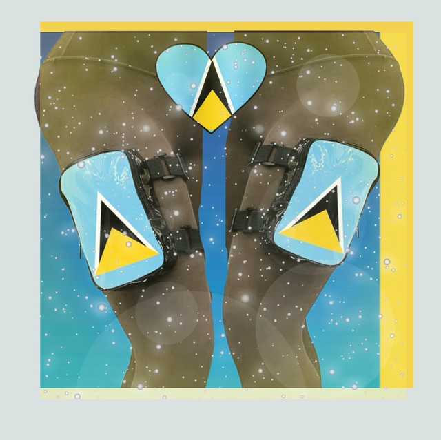 🇱🇨UVF - ST LUCIA  BICEP/ THIGH PURSE