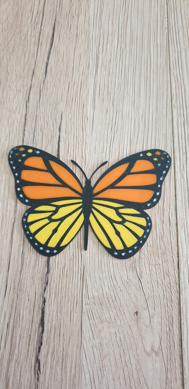 Plaque Deco papillon 