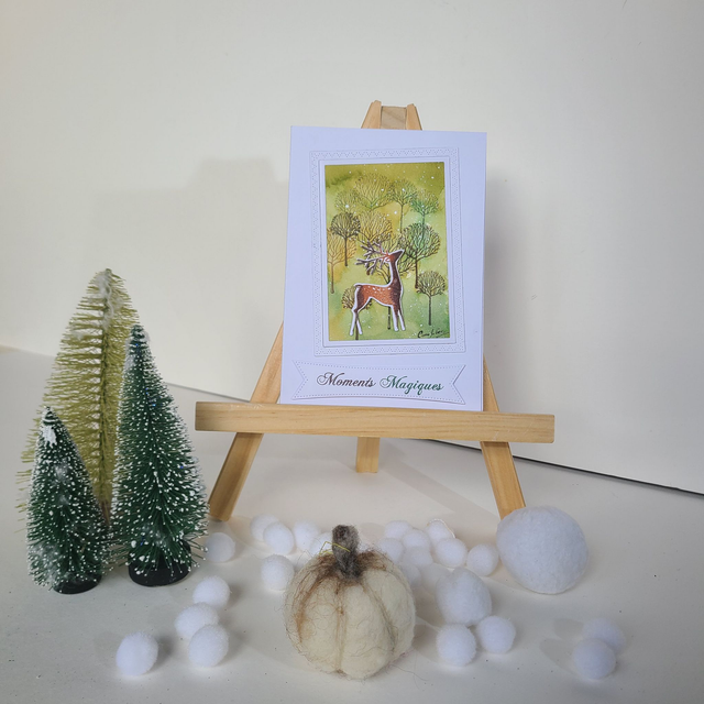 Carte de Noël - Moments magiques