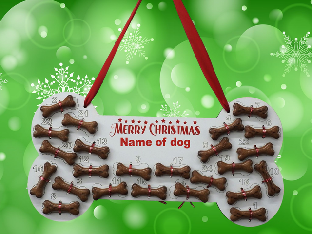 Personalised Dog Advent Calendar