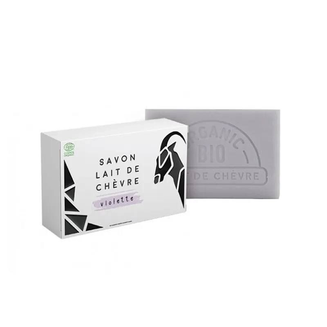 Savon BIO au lait de chèvre, senteur Violette