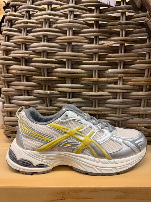 Sneaker Iris - zilver/geel