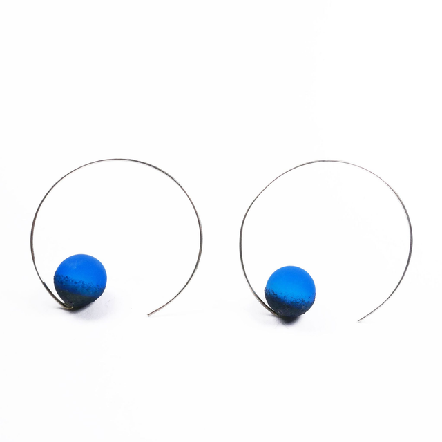 Boucles d'oreilles rondes